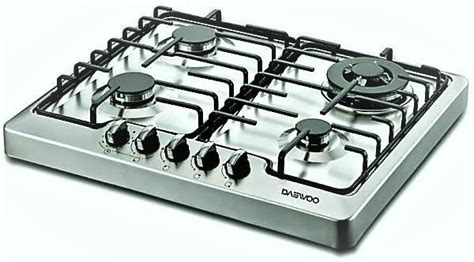 daewoo dgt 655ta table top cooker with 4 gas burners